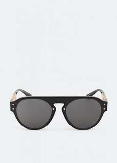Солнечные очки VERSACE La Greca sunglasses, черный