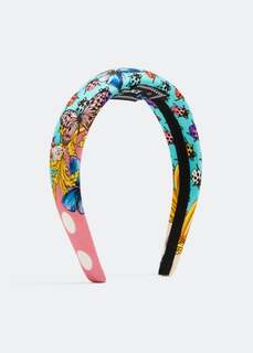 Шляпа VERSACE Butterflies headband, принт