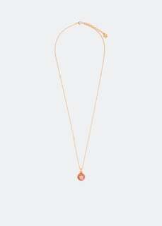 Ожерелье VERSACE La Medusa necklace, розовый