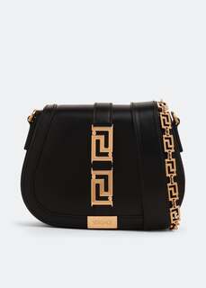 Сумка кросс-боди VERSACE Greca Goddess small shoulder bag, черный