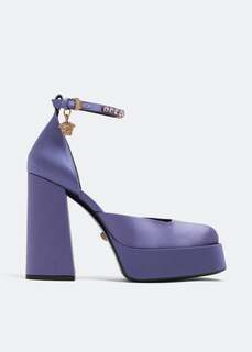 Туфли VERSACE Medusa Aevitas single-platform pumps, фиолетовый