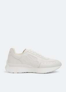 Кроссовки ALEXANDER MCQUEEN Sprint Runner sneakers, белый