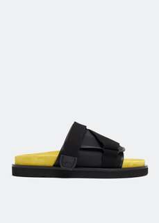 Сандалии AMBUSH Padded sandals, черный