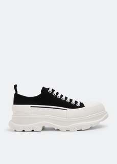 Кроссовки ALEXANDER MCQUEEN Tread Slick lace-up sneakers, черный