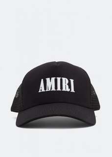 Кепка AMIRI Core logo trucker cap, черный