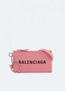 Картхолдер BALENCIAGA Cash cardholder, розовый