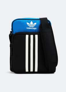 Сумка BALENCIAGA x adidas Small crossbody messenger bag, черный