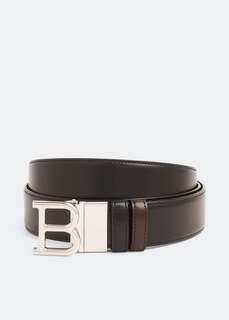 Ремень BALLY B Buckle belt, коричневый