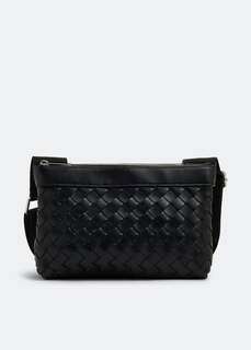 Сумка BOTTEGA VENETA Classic Intrecciato duo bag, черный