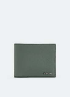 Кошелек BALLY Bollen wallet, зеленый