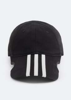 Кепка BALENCIAGA x adidas 3-Stripes cap, черный