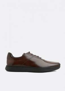 Оксфорды BERLUTI Metropolitan Oxford shoes, коричневый