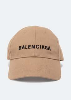 Кепка BALENCIAGA Classic baseball cap, бежевый