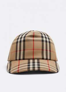 Кепка BURBERRY Vintage Check baseball cap, коричневый