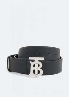 Ремень BURBERRY Logo buckle belt, черный