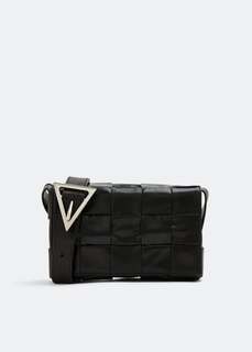 Сумка BOTTEGA VENETA Small Cassette bag, черный