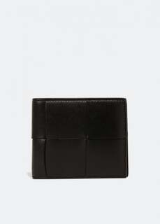 Кошелек BOTTEGA VENETA Bi-fold wallet, черный