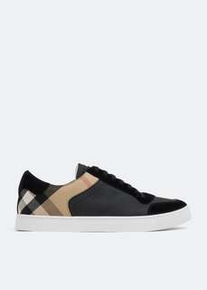 Кроссовки BURBERRY House Check sneakers, черный