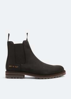 Ботинки COMMON PROJECTS Winter Chelsea boots, черный