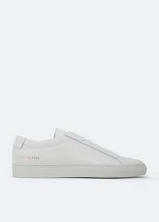 Кроссовки COMMON PROJECTS Achilles leather sneakers, белый
