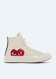 Кроссовки COMME DES GARÇONS PLAY X Converse sneakers, белый