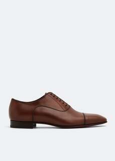 Оксфорды CHRISTIAN LOUBOUTIN Greggo Oxford shoes, коричневый