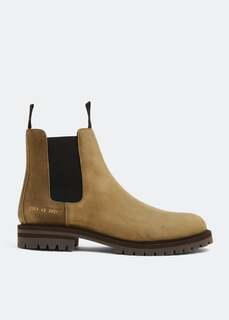 Ботинки COMMON PROJECTS Winter Chelsea boots, коричневый