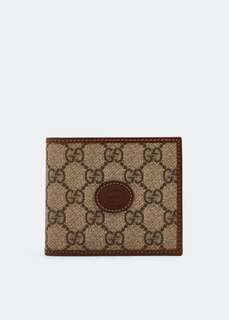 Кошелек GUCCI Interlocking G wallet, бежевый