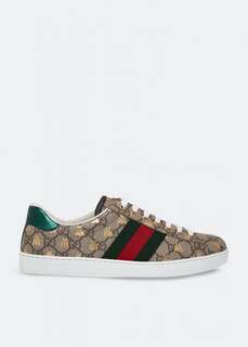 Кроссовки GUCCI Ace GG Supreme sneakers, бежевый