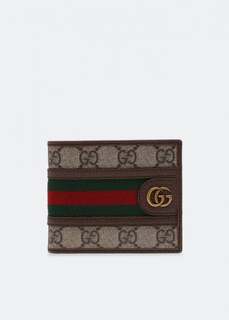 Кошелек GUCCI Ophidia GG wallet, бежевый