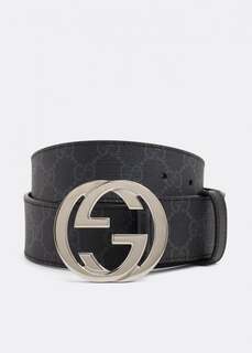 Ремень GUCCI GG Supreme belt, черный