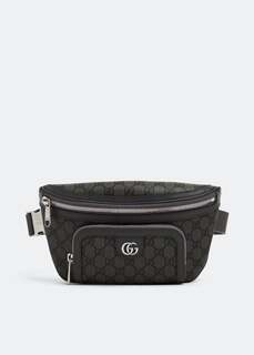 Ремень GUCCI Ophidia belt bag, черный