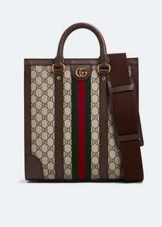 Сумка-тоут GUCCI Ophidia medium tote bag, бежевый