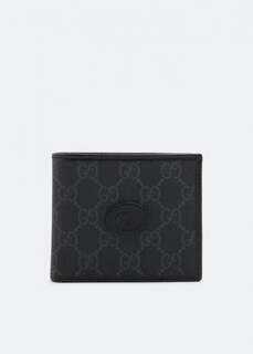 Кошелек GUCCI Interlocking G wallet , черный