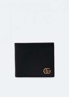 Кошелек GUCCI GG Marmont leather coin wallet, черный