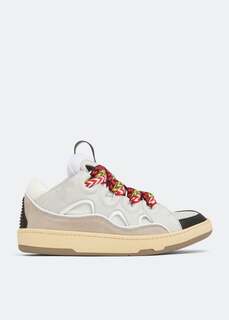 Кроссовки LANVIN Curb sneakers, белый