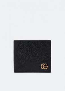 Кошелек GUCCI GG Marmont leather bi-fold wallet, черный