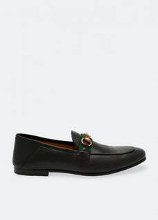 Лоферы GUCCI Brixton loafers, черный