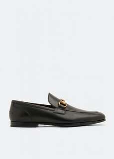 Лоферы GUCCI Jordaan loafers, черный