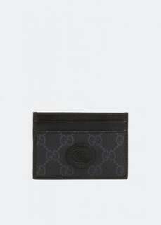 Картхолдер GUCCI Money clip card case , черный