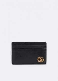 Картхолдер GUCCI GG Marmont card case, черный