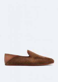 Слиперы MAGNANNI Suede slippers, коричневый