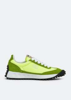 Кроссовки MAISON MIHARA YASUHIRO Daphne sneakers, зеленый