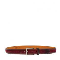 Ремень MAGNANNI Leather belt, бордовый