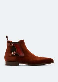 Ботинки MAGNANNI Leather boots, коричневый