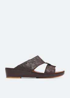 Сандалии PRIVATE COLLECTION Quadratura Edredon sandals, коричневый