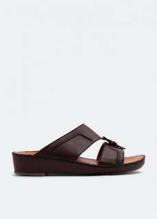 Сандалии PRIVATE COLLECTION Cinghia Laceto Degrade sandals, коричневый