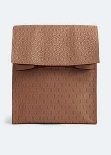 Сумка SAINT LAURENT Deli Paper bag, коричневый