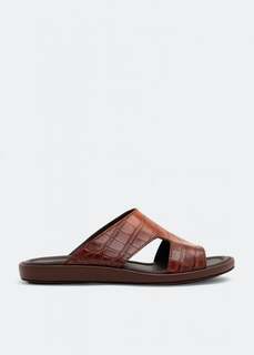 Сандалии PRIVATE COLLECTION Arca Degrade Prestige sandals, коричневый
