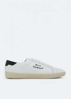 Кроссовки SAINT LAURENT Court Classic SL06 sneakers, белый